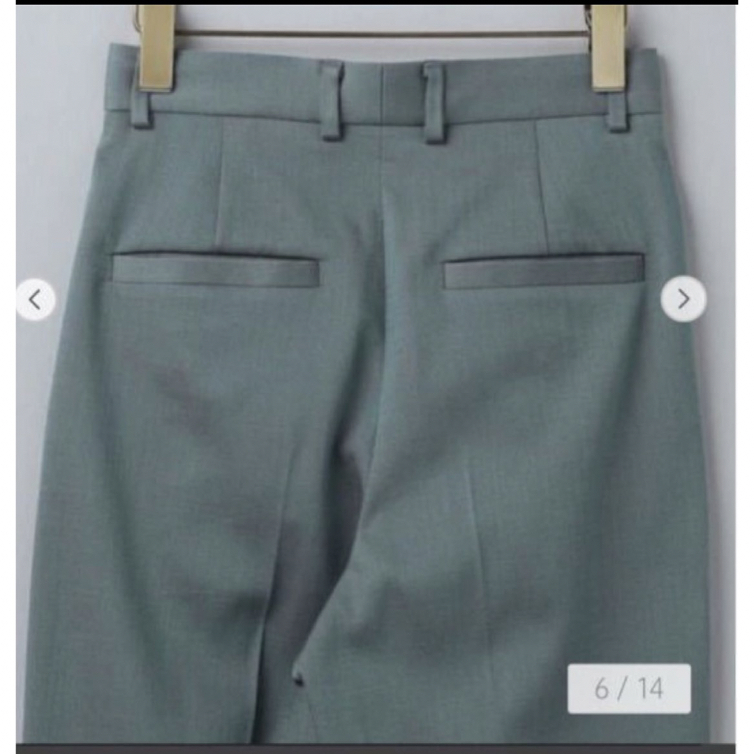 6 (ROKU)(ロク)の＜6(ROKU)＞OXFORD TUCK PANTS 2022SS/パンツ レディースのパンツ(その他)の商品写真