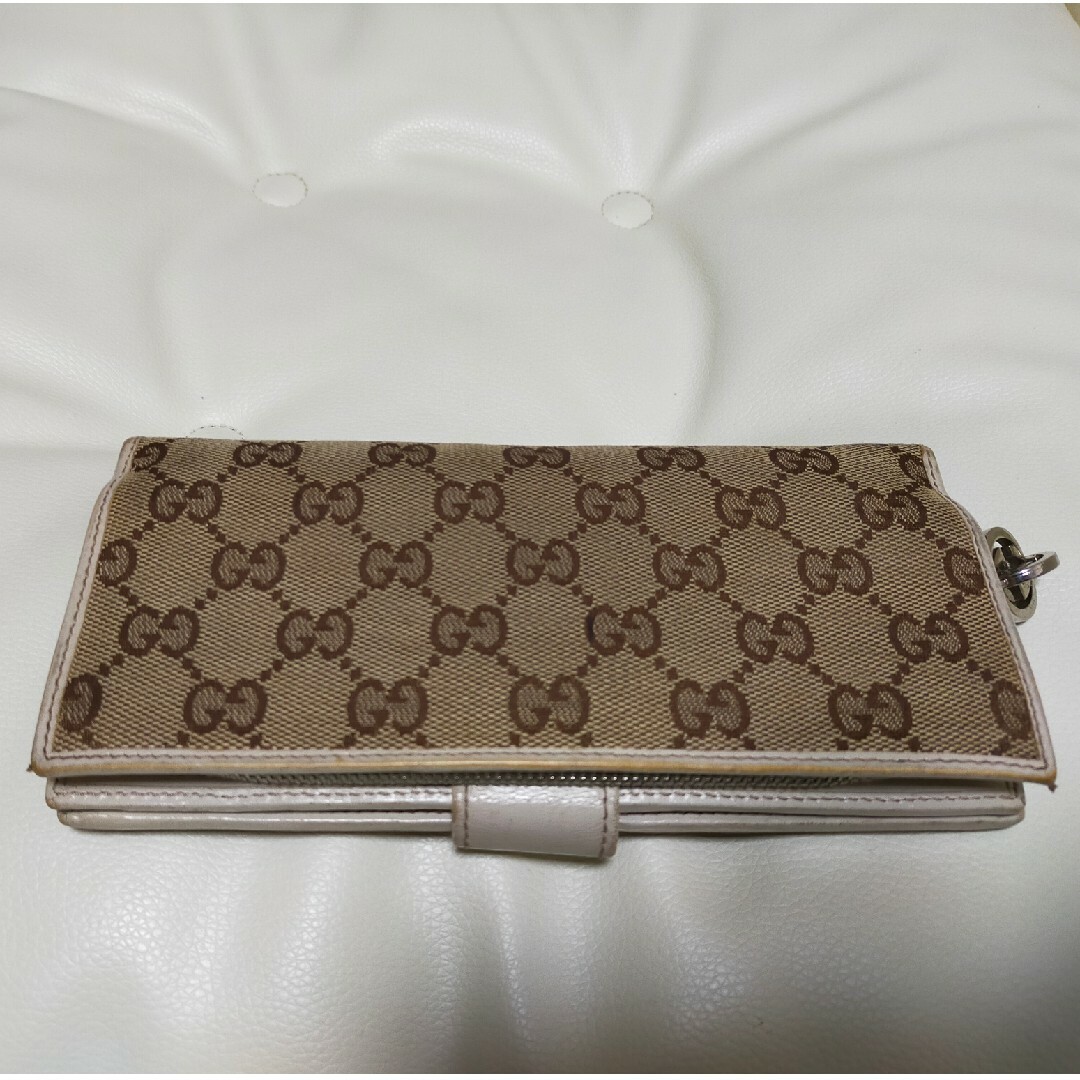 Gucci(グッチ)のGUCCI キャンバス長財布 GG総柄 Used レディースのファッション小物(財布)の商品写真