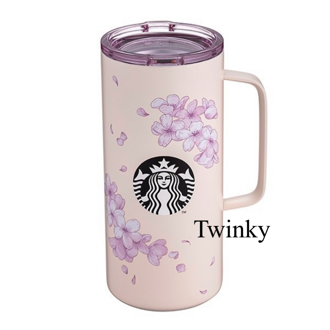 Starbucks - 台湾 スターバックス 桜 ステンレス マグカップ Starbucks - 台湾 スターバックス 桜 ステンレス マグカップ