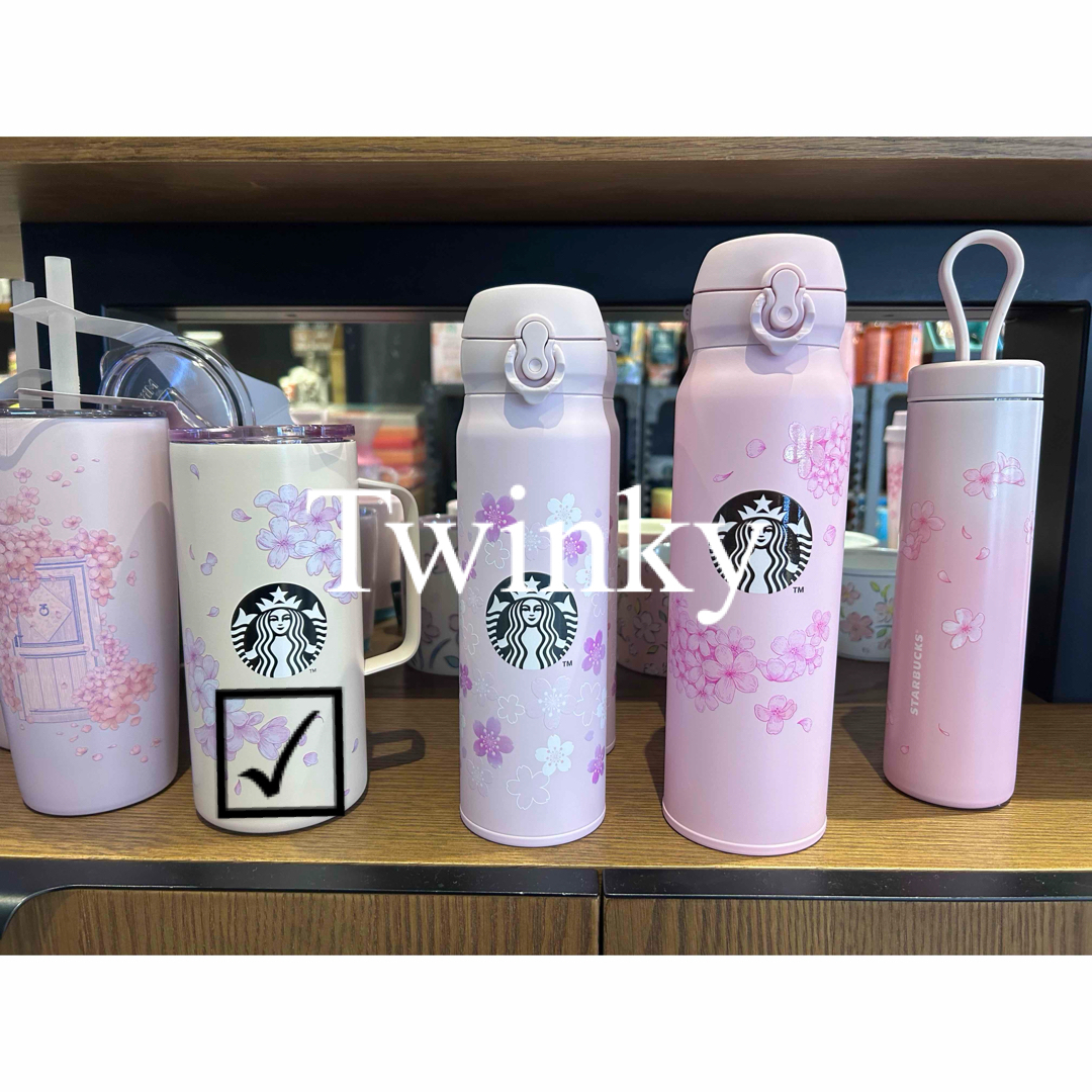 Starbucks - 台湾 スターバックス 桜 ステンレス マグカップ Starbucks - 台湾 スターバックス 桜 ステンレス マグカップ