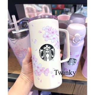 Starbucks - 台湾 スターバックス 桜 ステンレス マグカップ 海外 スタバ 完売 訳あり