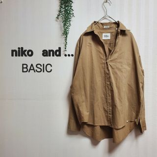 ニコアンド(niko and...)の【niko   and ...】ニコアンドベーシック　スキッパーシャツ　春(シャツ/ブラウス(長袖/七分))