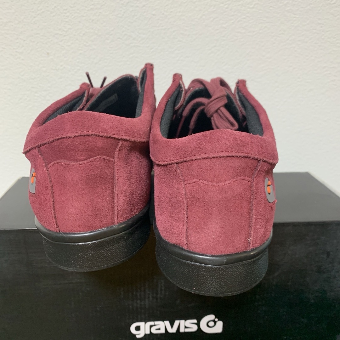 gravis(グラビス)の27.0㎝　gravis グラビス 25233 LUCE ルース ワインレッド メンズの靴/シューズ(スニーカー)の商品写真