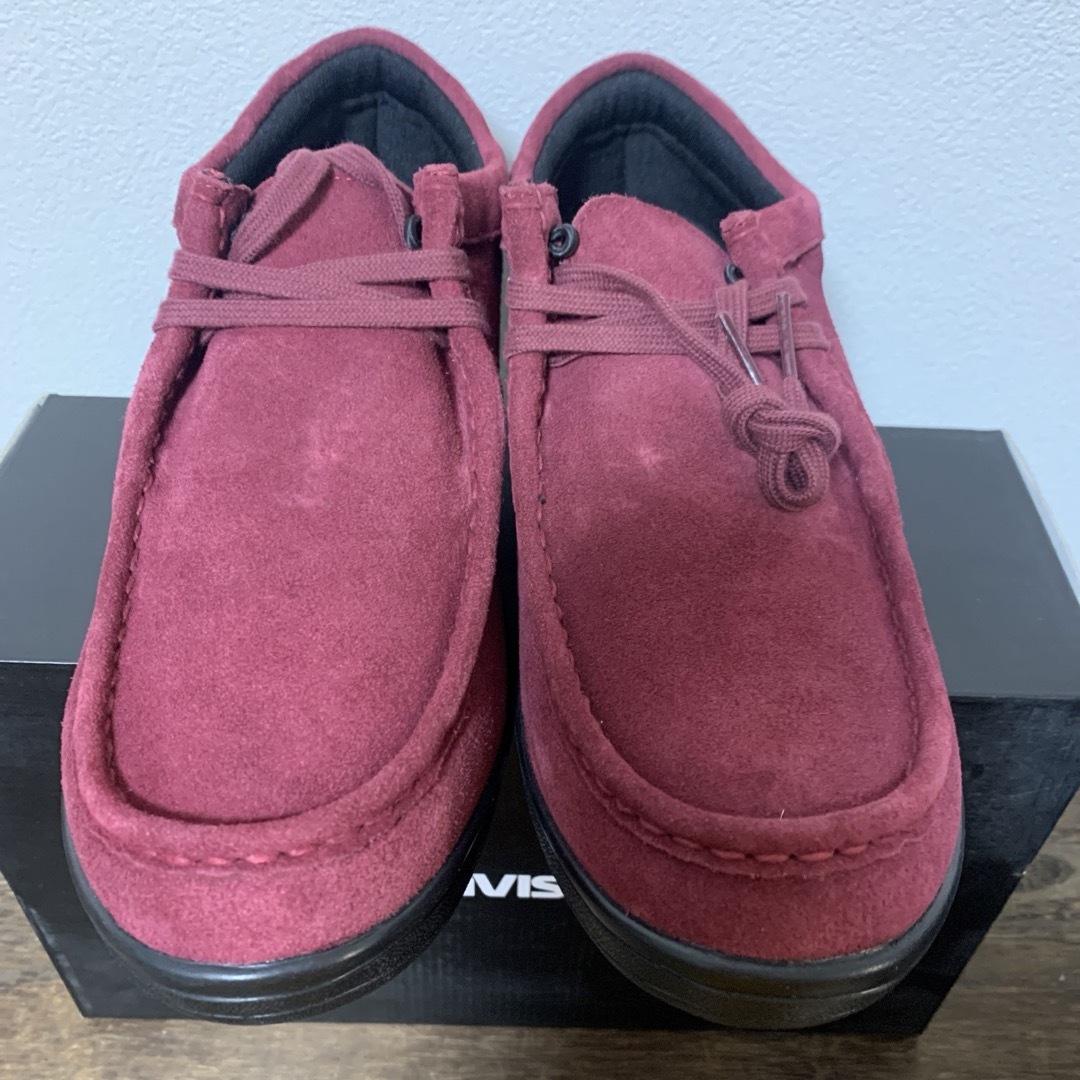 gravis(グラビス)の27.0㎝　gravis グラビス 25233 LUCE ルース ワインレッド メンズの靴/シューズ(スニーカー)の商品写真