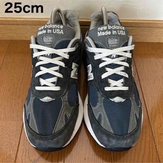 ニューバランス(New Balance)のアメリカUSA製 ニューバランス WR993NV ネイビー 25㎝(スニーカー)