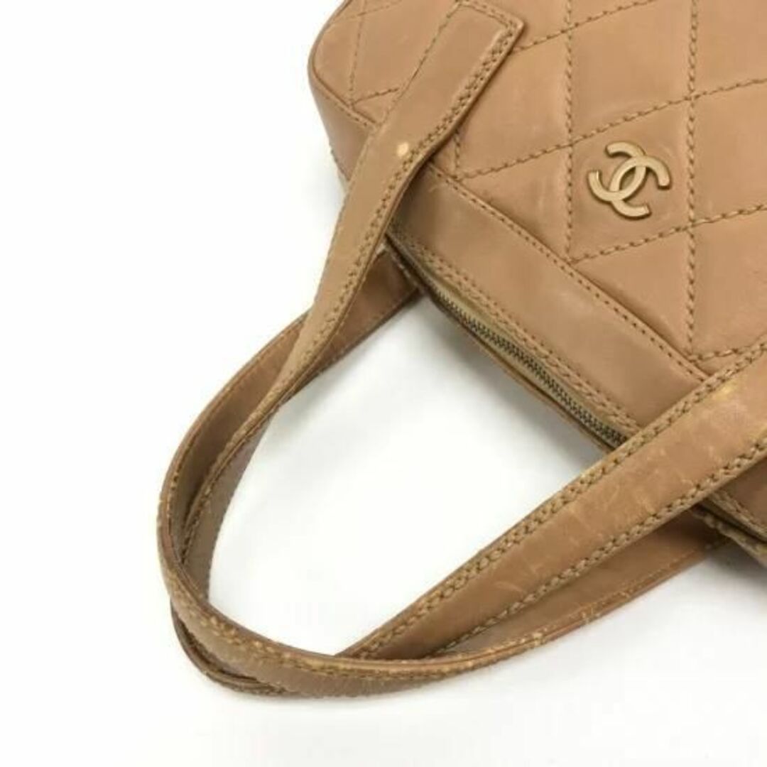 CHANEL(シャネル)の【匿名配送】シャネル カーフスキン ワイルドステッチハンドバッグ レディースのバッグ(ハンドバッグ)の商品写真