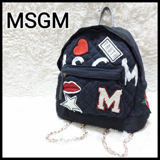 MSGM - MSGM 襟ファーライダースジャケットの通販 by 断捨離中〜近々一