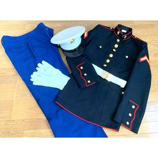 USMC アメリカ海兵隊 式典用制服セット 米軍実使用 米軍放出品(ミリタリージャケット)