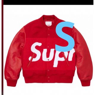 シュプリーム(Supreme)のSupreme BIG Logo Chenille Varsity Jacket(スタジャン)