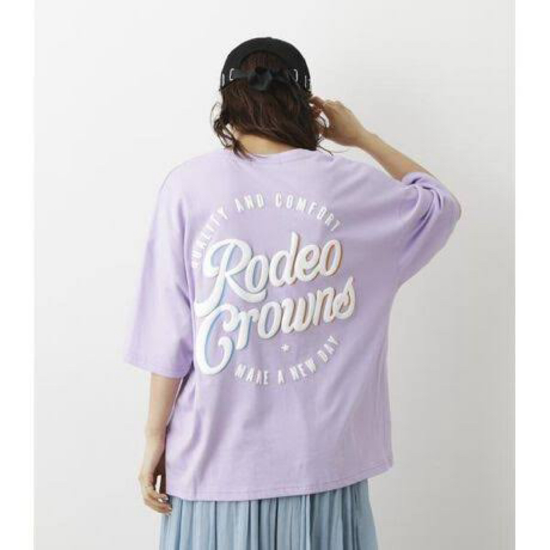 RODEO CROWNS WIDE BOWL(ロデオクラウンズワイドボウル)のロデオクラウンズ Tシャツ レディースのトップス(Tシャツ(半袖/袖なし))の商品写真