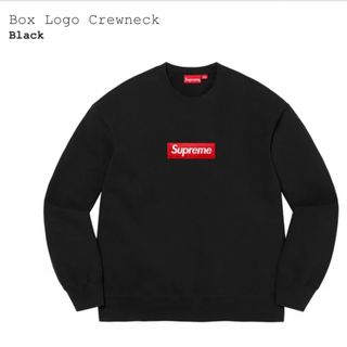 シュプリーム(Supreme)のSupreme Box Logo Crewneck black(スウェット)
