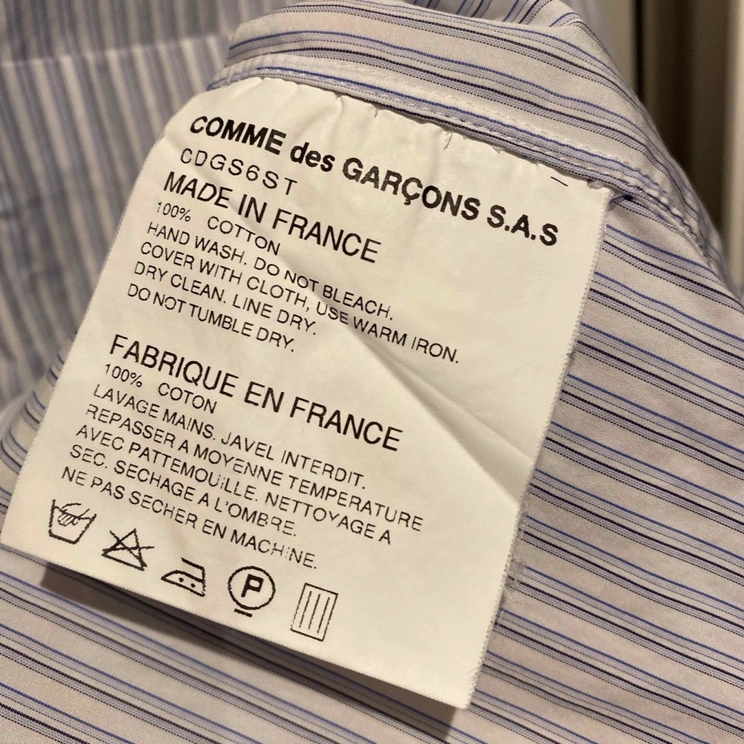 COMME des GARCONS SHIRT(コムデギャルソンシャツ)のCOMME des GARCONS コムデギャルソン シャツ ストライプ S メンズのトップス(シャツ)の商品写真