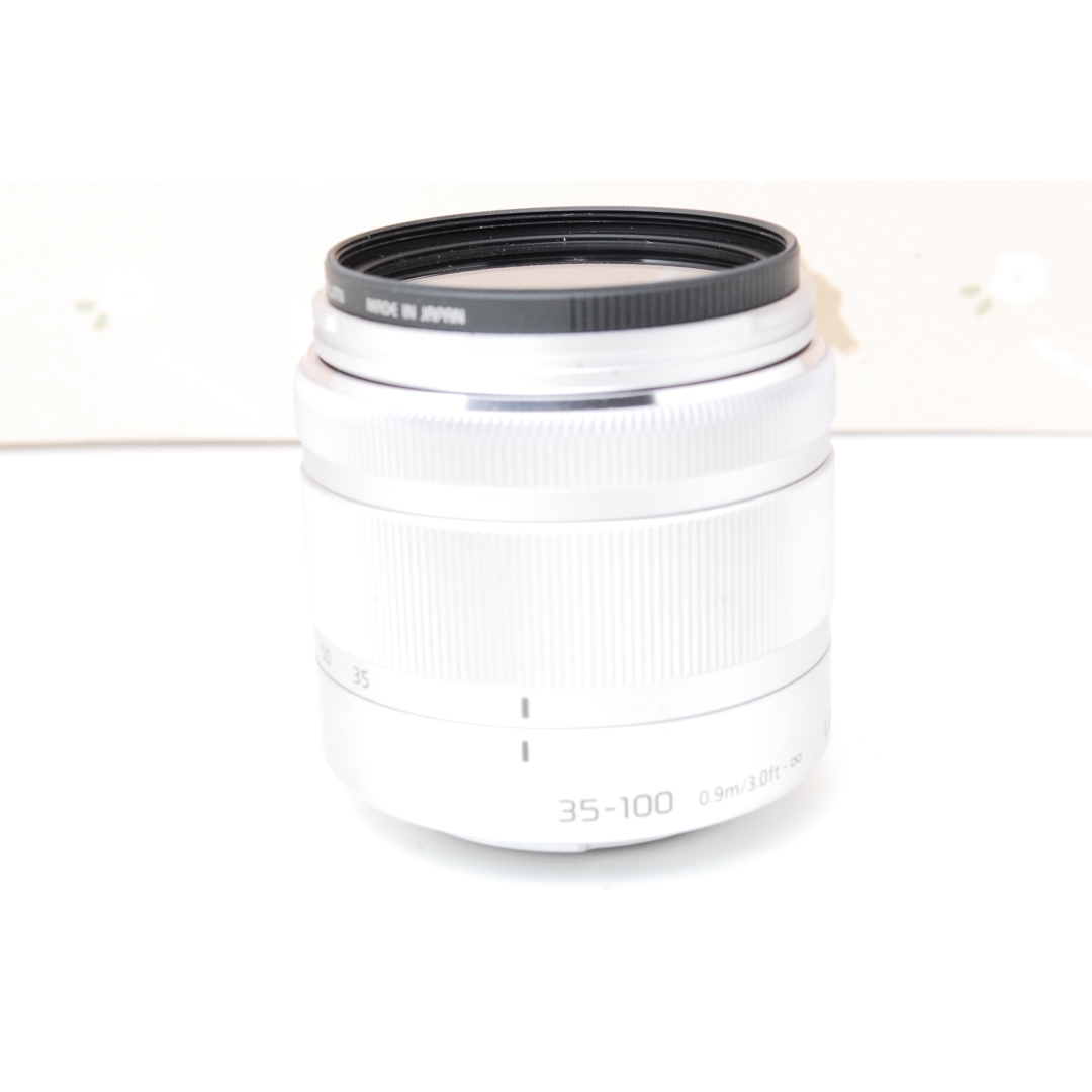 Panasonic(パナソニック)の美品❤️panasonic LUMIX g vario 35-100mm ズーム スマホ/家電/カメラのカメラ(レンズ(ズーム))の商品写真