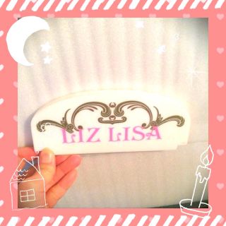 リズリサ(LIZ LISA)のLIZLISAロゴプレート 送料無料(置物)