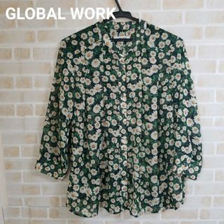 グローバルワーク(GLOBAL WORK)のGLOBAL WORK シアーブラウス(シャツ/ブラウス(長袖/七分))