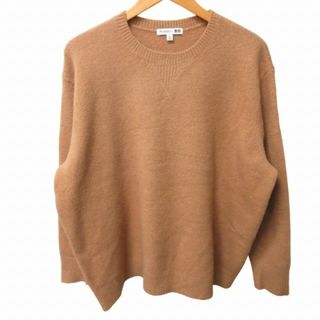 ユニクロ(UNIQLO)のユニクロ JW アンダーソン コラボ ニット セーター 茶 XL ■GY31(ニット/セーター)