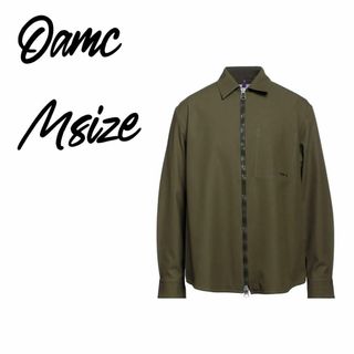 オーエーエムシー(OAMC)のOAMC IAN SHIRT ジップシャツ Mサイズ JP:XL～ グリーン(Tシャツ/カットソー(七分/長袖))