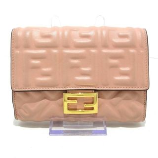 フェンディ(FENDI)のフェンディ Wホック財布 ズッカ柄 8M0419(財布)