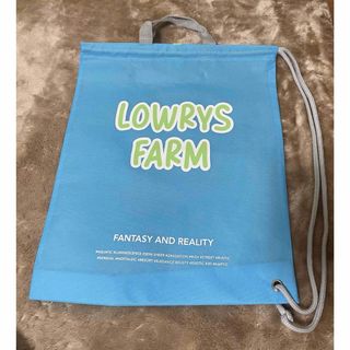 ローリーズファーム(LOWRYS FARM)の【新品・未使用】ローリーズファーム　ノベルティ　ナップサック型ショッピングバッグ(ショップ袋)