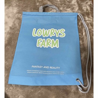 ローリーズファーム(LOWRYS FARM)の【新品・未使用】ローリーズファーム　ノベルティ　ナップサック型ショッピングバッグ(ショップ袋)