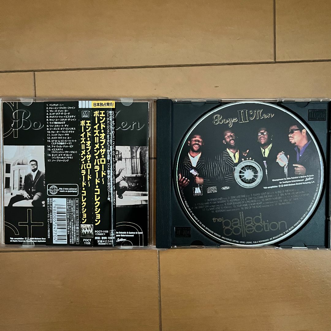  【CD】ボーイズIIメン『バラード・コレクション』国内盤（ベスト） エンタメ/ホビーのCD(R&B/ソウル)の商品写真