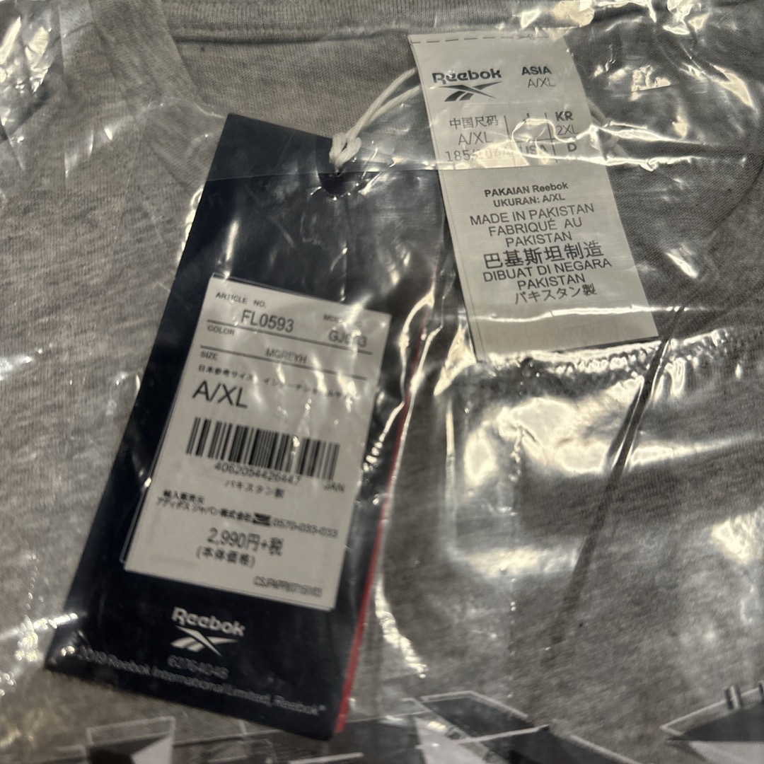 Reebok(リーボック)のグラフィック Tシャツ / Graphic Tee （ミディアムグレーヘザー） メンズのトップス(Tシャツ/カットソー(半袖/袖なし))の商品写真