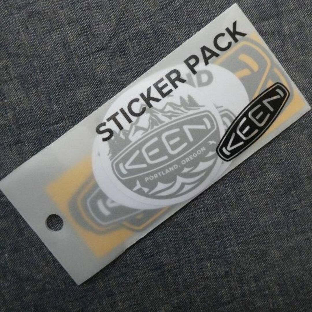 KEEN(キーン)のKEEN キーン ステッカー Set 新品 防水素材 自動車/バイクの自動車(車外アクセサリ)の商品写真
