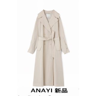 ANAYI - ANAYIライトシャンタンドレスコート新品