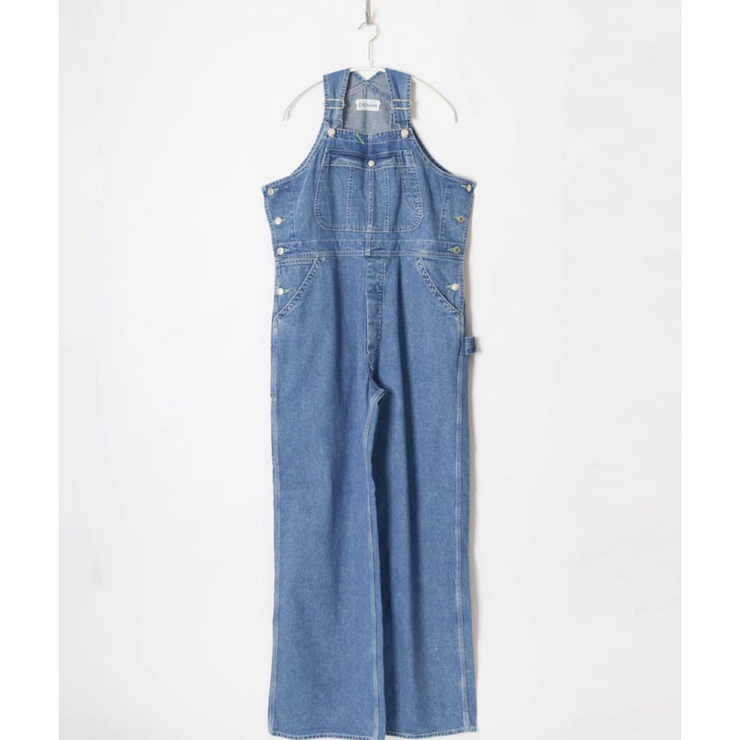 holiday(ホリデイ)のHOLIDAY BIG DENIM OVERALL　0 レディースのパンツ(サロペット/オーバーオール)の商品写真