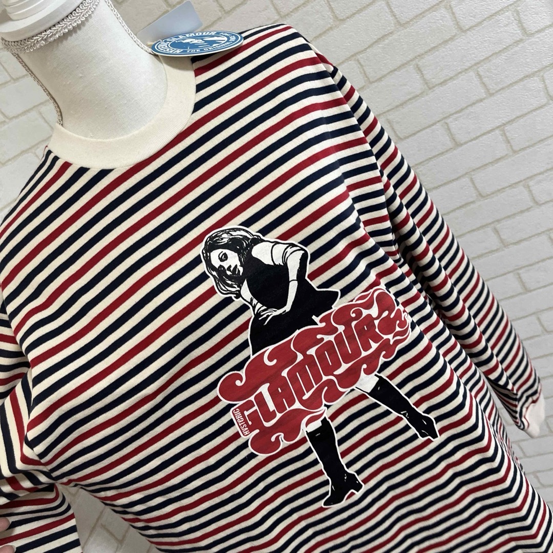 HYSTERIC GLAMOUR(ヒステリックグラマー)のヒステリックグラマー 新品 メンズXL ヴィクセンガール ロゴ トップス ロンT メンズのトップス(Tシャツ/カットソー(七分/長袖))の商品写真