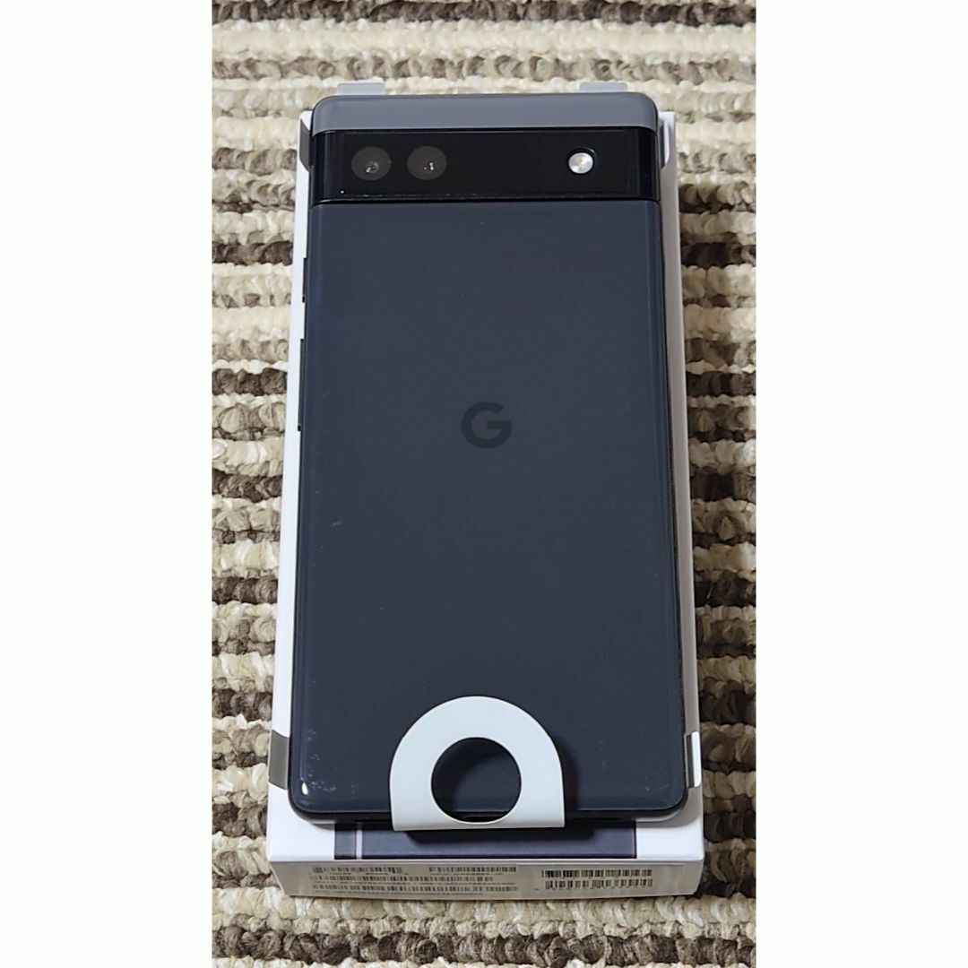 Google Pixel(グーグルピクセル)のGoogle pixel 6a(チャコール) スマホ/家電/カメラのスマートフォン/携帯電話(スマートフォン本体)の商品写真