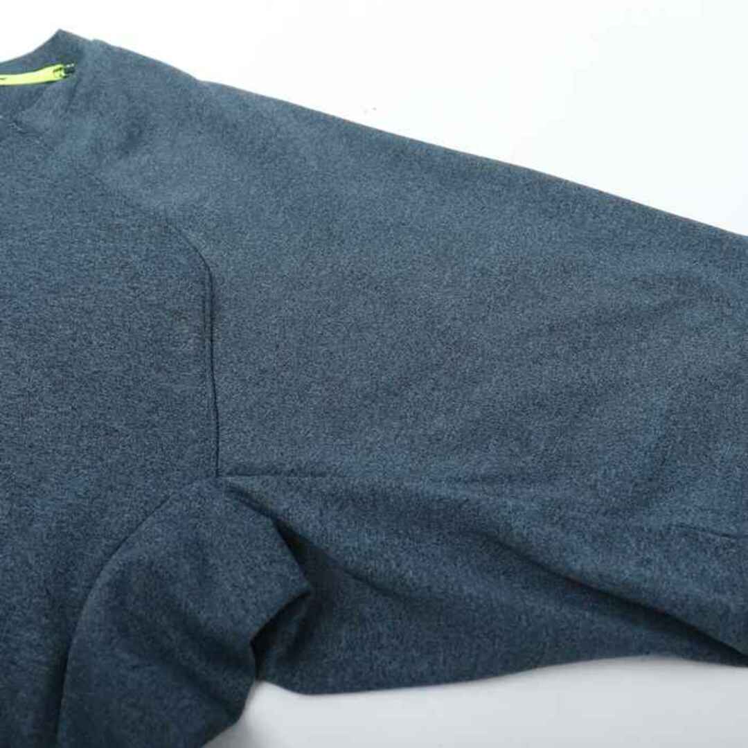 MIZUNO(ミズノ)のミズノ 半袖Tシャツ ワンポイントロゴ クイックドライプラス スポーツウエア メンズ Mサイズ ブルー Mizuno メンズのトップス(Tシャツ/カットソー(半袖/袖なし))の商品写真