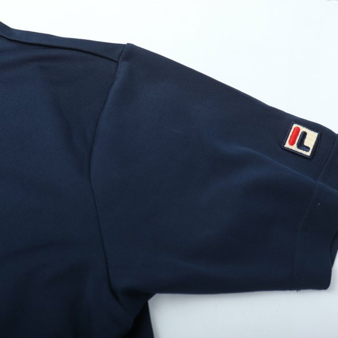 FILA(フィラ)のフィラ 半袖Tシャツ ロゴT テニス スポーツウエア メンズ Mサイズ 藍色 FILA メンズのトップス(Tシャツ/カットソー(半袖/袖なし))の商品写真