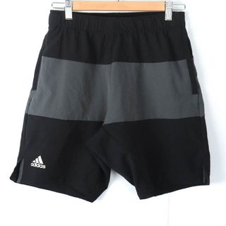 アディダス(adidas)のアディダス ショートパンツハーフパンツ スポーツウエア メンズ Mサイズ ブラック adidas(ショートパンツ)