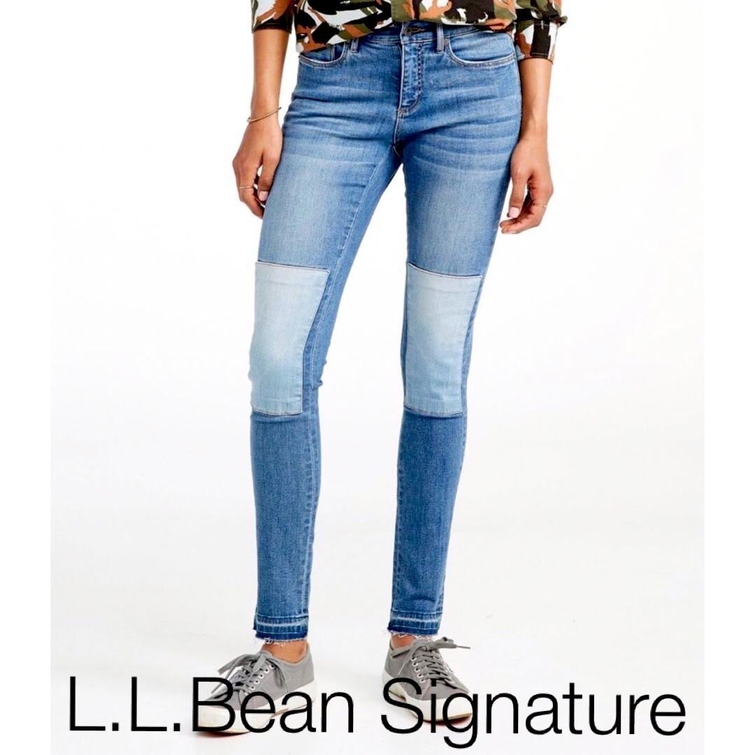L.L.Bean Signature プレミアム スキニー ジーンズ デニム レディースのパンツ(デニム/ジーンズ)の商品写真
