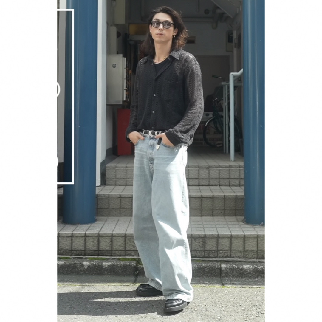 Acne Studios(アクネストゥディオズ)のacne studious 1989 ルーズフィットジーンズ　モーガン蔵人 メンズのパンツ(デニム/ジーンズ)の商品写真