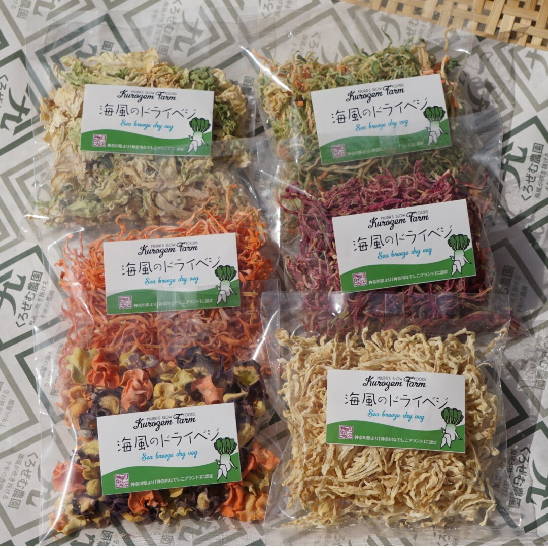 海風のドライベジ　大人気の6種類！ 食品/飲料/酒の食品(野菜)の商品写真