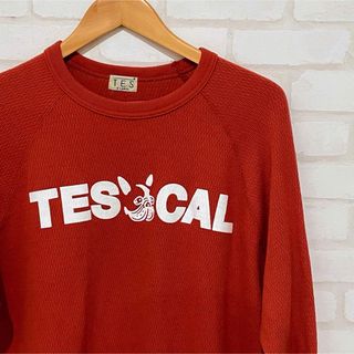 エンドレスサマー(THE ENDLESS SUMMER（TES）)の美品！TES エンドレスサマー TES CALプリント サーマルロンＴ ＸＬ(Tシャツ/カットソー(七分/長袖))