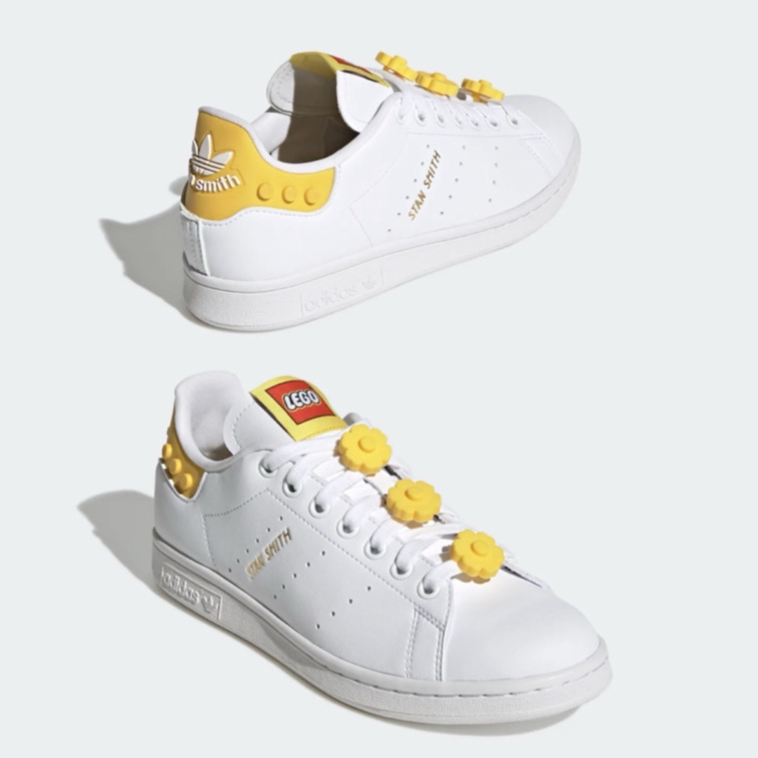 STANSMITH（adidas）(スタンスミス)の■新品27cm■アディダス × LEGO スタンスミスW ホワイト/イエロー メンズの靴/シューズ(スニーカー)の商品写真