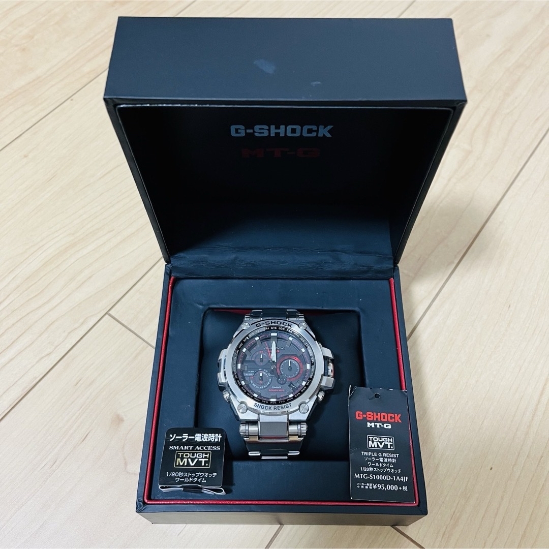 CASIO(カシオ)の【値下げ】G-SHOCK  MTG-S1000D-1A4JF メンズの時計(金属ベルト)の商品写真