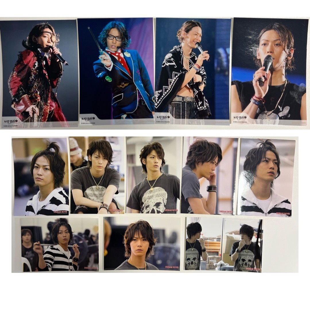 KAT-TUN(カトゥーン)のKAT-TUN 亀梨和也 公式写真149枚／大判写真23枚セット エンタメ/ホビーのタレントグッズ(アイドルグッズ)の商品写真