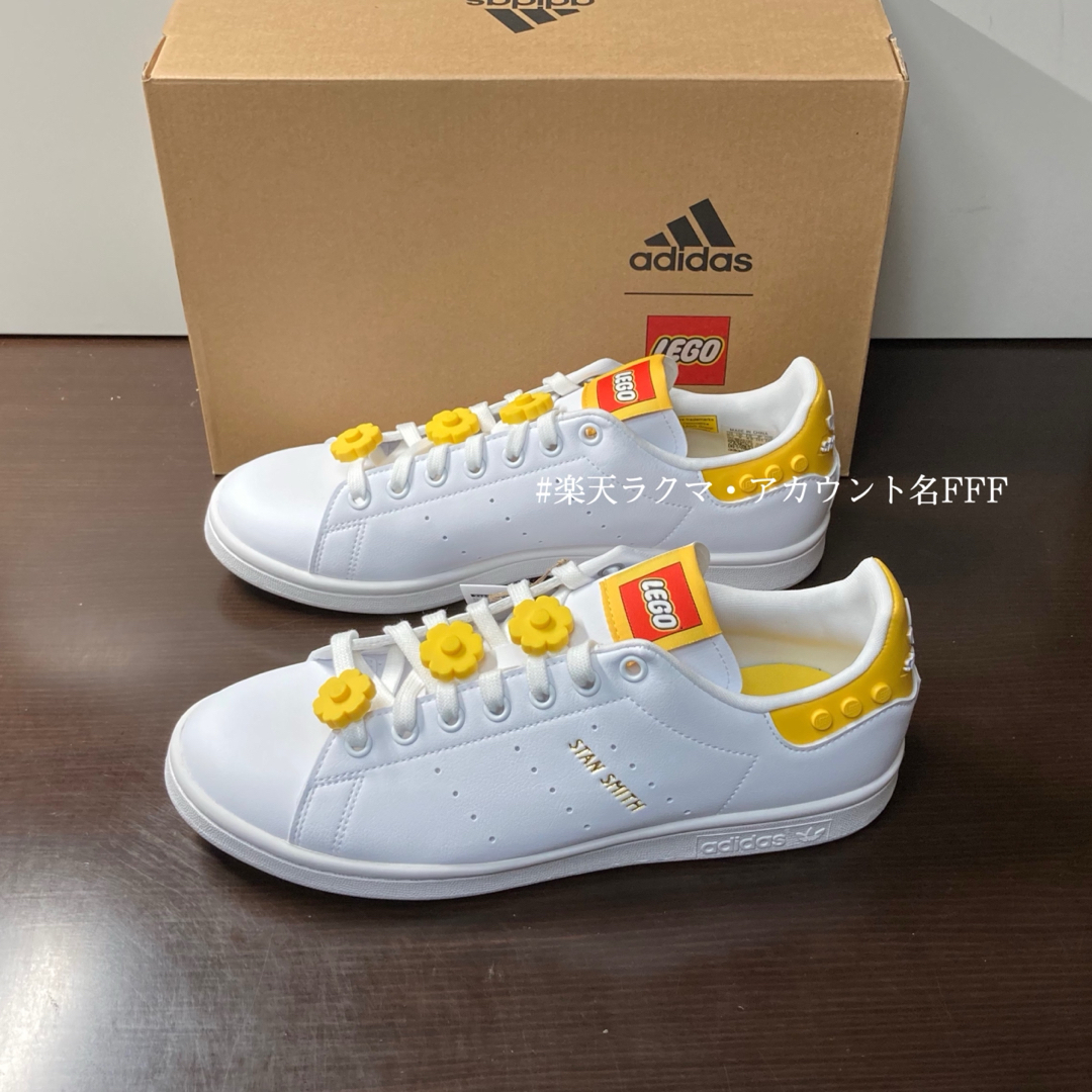 STANSMITH（adidas）(スタンスミス)の■新品26.5cm■アディダス × LEGO スタンスミスW ホワイト/イエロー メンズの靴/シューズ(スニーカー)の商品写真