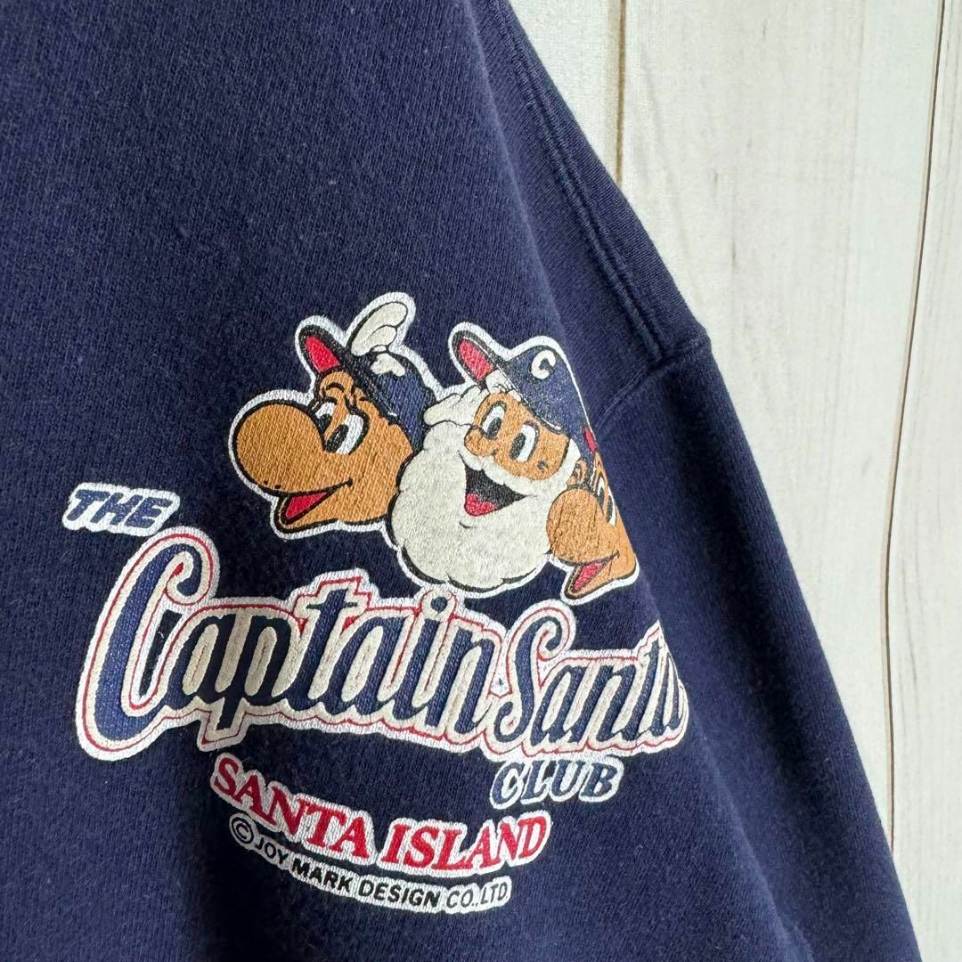 CAPTAIN SANTA(キャプテンサンタ)の【超希少デザイン】　キャプテンサンタ　スウェットカーディガン　両面プリントL相当 メンズのトップス(カーディガン)の商品写真