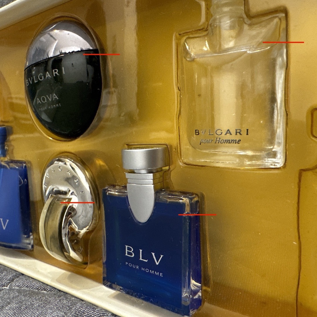 BVLGARI - BVLGARI ブルガリ ミニチュアコレクション ミニボトル BVLGARI - BVLGARI ブルガリ ミニチュアコレクション ミニボトル