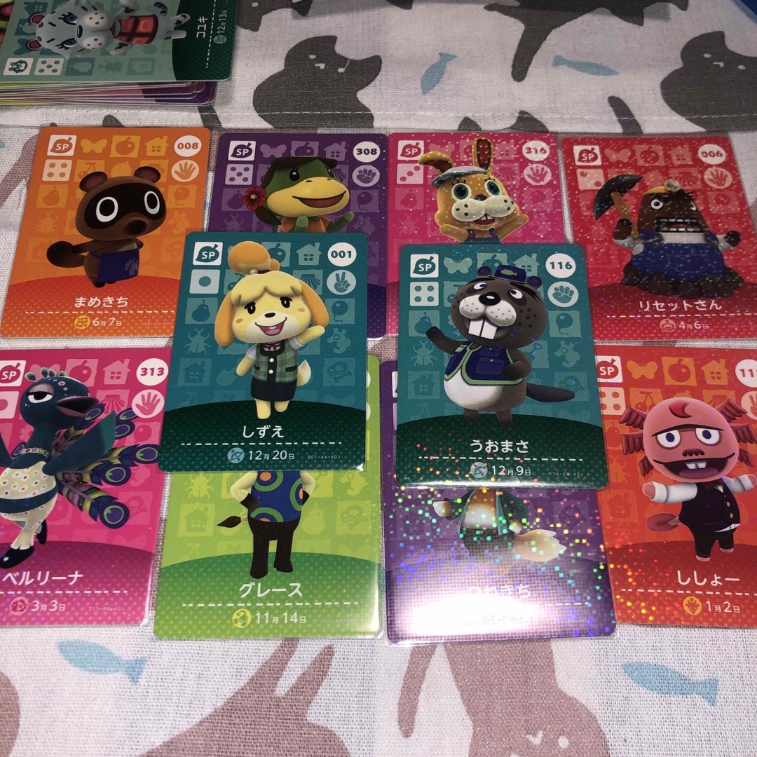 Nintendo Switch(ニンテンドースイッチ)のあつ森 amiibo ⑥ 25枚セット価格 エンタメ/ホビーのアニメグッズ(カード)の商品写真