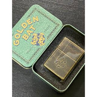 zippo ゴールデンバット 1937レプリカ ゴールド 1996年製(その他)