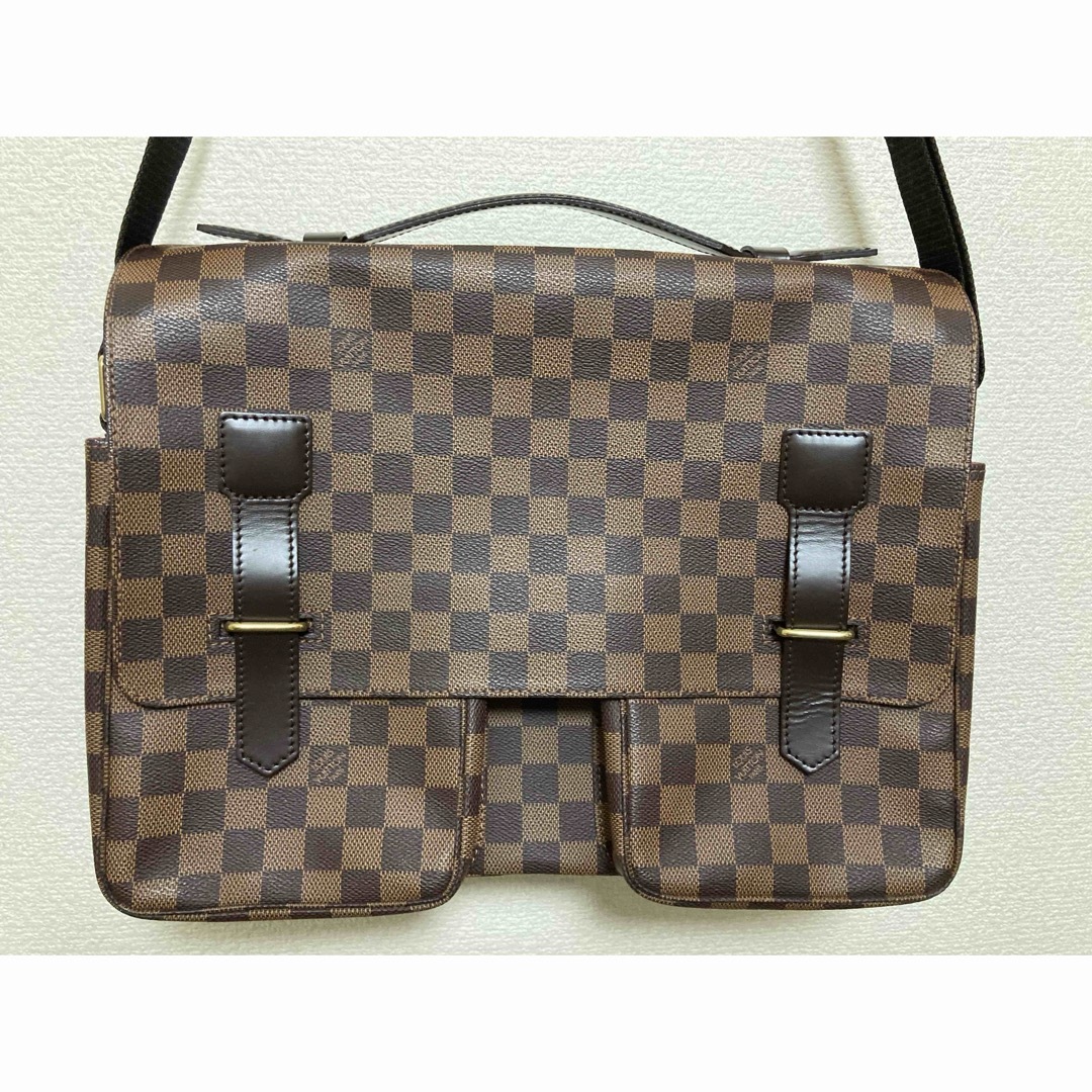 LOUIS VUITTON(ルイヴィトン)の超美品❗️正規品　LOUIS VUITTON　ブロードウェイ　ダミエ メンズのバッグ(ショルダーバッグ)の商品写真