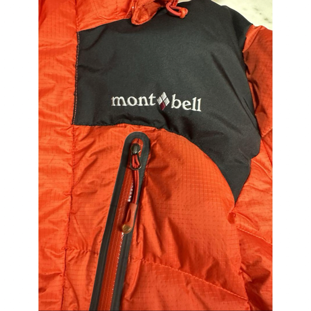 mont bell(モンベル)のmont-bell モンベル　ダウン　ジャケット 90 S ダークオレンジ レディースのジャケット/アウター(ダウンジャケット)の商品写真