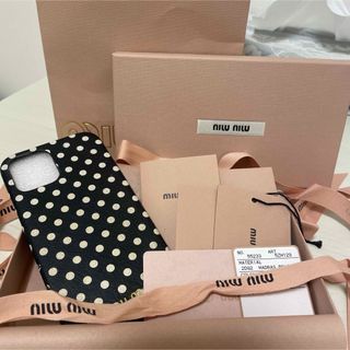 ミュウミュウ(miumiu)のmiumiu iPhone12 ケース(iPhoneケース)