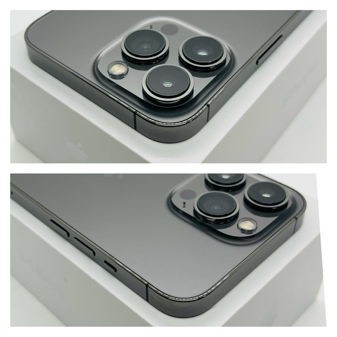 iPhone(アイフォーン)のA 新品電池　iPhone 13 Pro グラファイト 256GB SIMフリー スマホ/家電/カメラのスマートフォン/携帯電話(スマートフォン本体)の商品写真